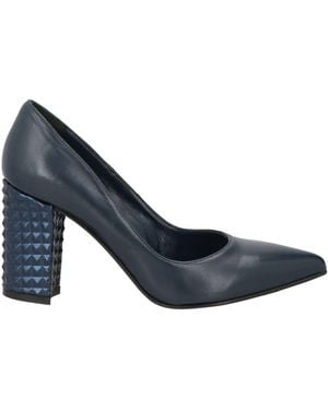 Andrea Pinto Pumps Calfskin - Blue