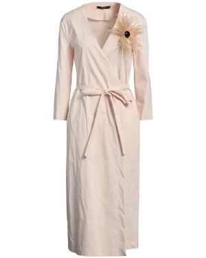 Siste's Midi Dress Viscose, Nylon, Elastane - Natural
