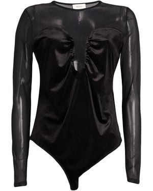 ViCOLO Bodysuit Polyester, Elastane - Black