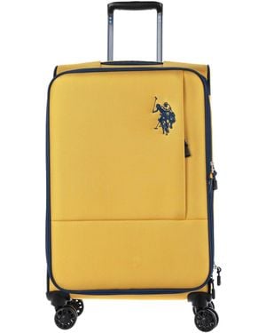 U.S. POLO ASSN. Wheeled Luggage - Yellow