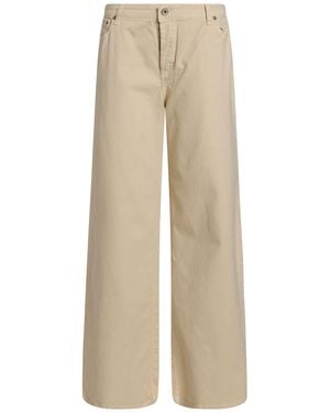 Please Pants Cotton, Elastane - Natural