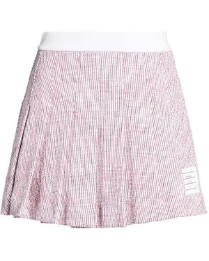 Thom Browne Mini Skirt Cotton, Polyamide, Elastane - Pink
