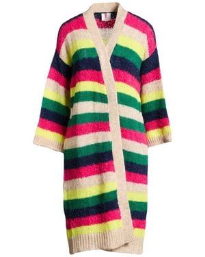 Kontatto Cardigan Acrylic, Mohair Wool, Polyamide - White