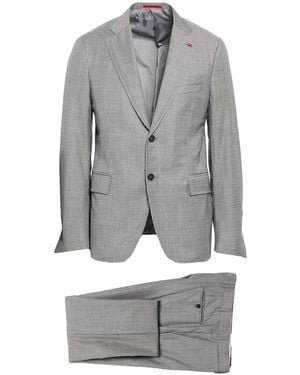 Isaia Suit Wool - Gray