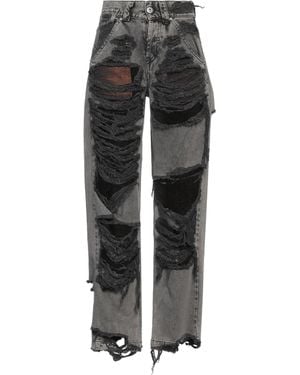 【Ashley Williams】ブラック Crystal Marley ジーンズ ASHLEY WILLIAMS Black Crystal Marley Jeans | REVERSIBLE