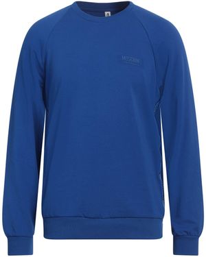 Moschino Underwear Sweatshirt Cotton, Elastane - Blue