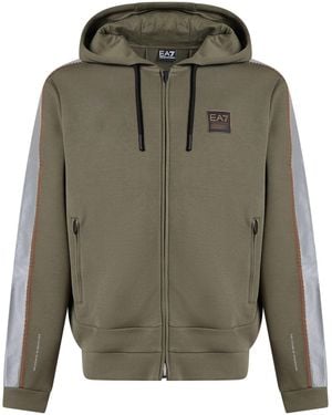 EA7 Military Sweatshirt Cotton, Polyester - Green