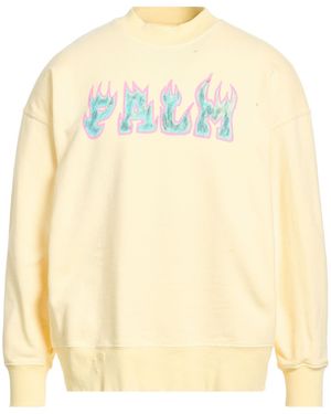 Palm Angels Sweatshirts - Yellow