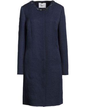 Blugirl Blumarine Coat Polyester, Cotton, Viscose - Blue