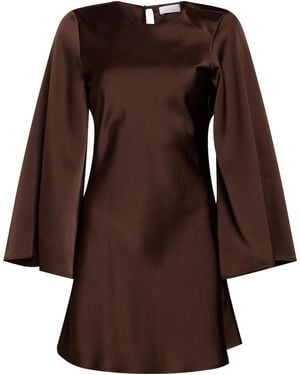 LOKITA Milano Mini Dress Polyester - Brown