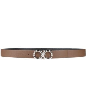 Ferragamo Belt Leather - White