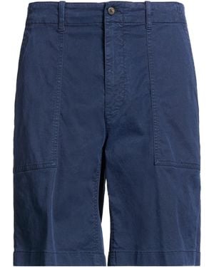 Eleventy Shorts & Bermuda Shorts Cotton, Lyocell, Silk, Elastane - Blue