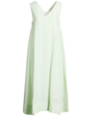 Peserico Easy Midi Dress Linen - Green