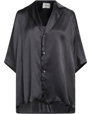 Halfboy Shirt Silk - Black