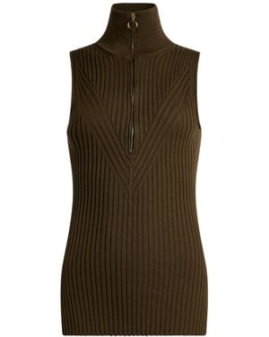 Erika Cavallini Semi Couture Jumper - Brown