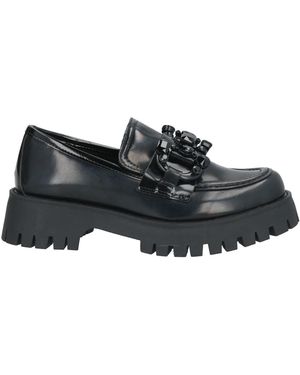 Exe' Loafers Textile Fibers - Black