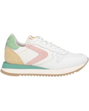 Valsport Sneakers Leather, Textile Fibers - White