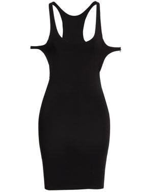 HELIOT EMIL Mini Dress Cotton, Elastane - Black