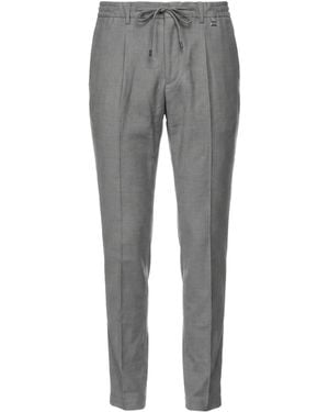 Paoloni Pants Virgin Wool, Elastane - Gray