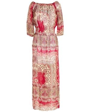 Miss Bikini Maxi-Kleid - Rot