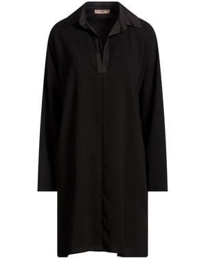 Carla G Mini Dress Polyester - Black