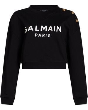 Balmain Sudadera - Negro
