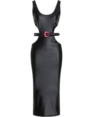 Versace Jeans Couture Midi-Kleid - Schwarz