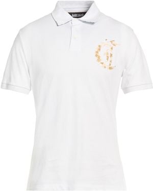 Just Cavalli Polo Shirt Cotton - White
