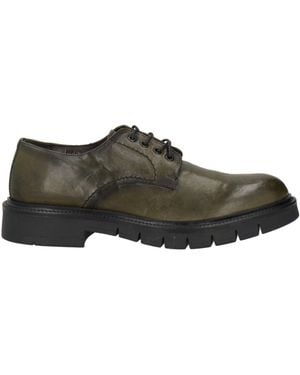 Officine Del Golfo Military Lace-Up Shoes Leather - Brown