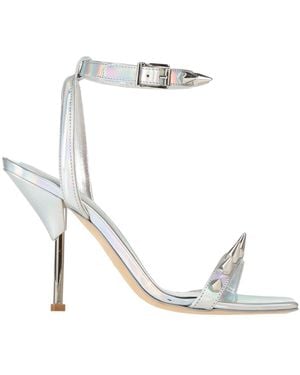 McQueen Sandals Leather - White