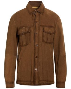 Bully Shirt Leather - Brown