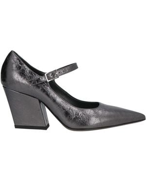 Giampaolo Viozzi Court Shoes Leather - Grey