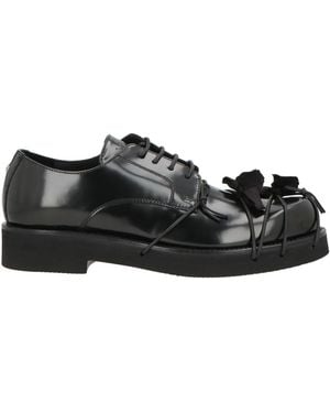 N°21 Lace-Up Shoes Leather - Black
