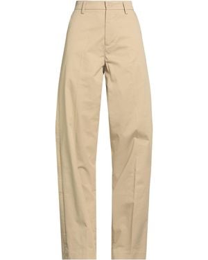 RE_HASH Trousers Cotton, Elastane - Natural