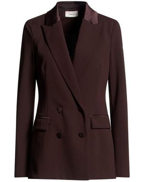 ViCOLO Blazer Polyester, Elastane - Brown