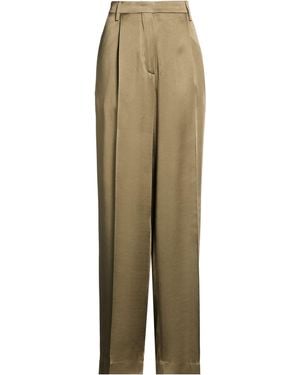Dries Van Noten Trousers Acetate, Viscose - Green