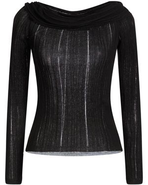 Malloni Sweater Viscose, Polyamide - Black