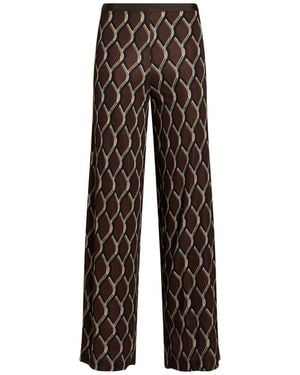 Siyu Trousers Viscose - Brown