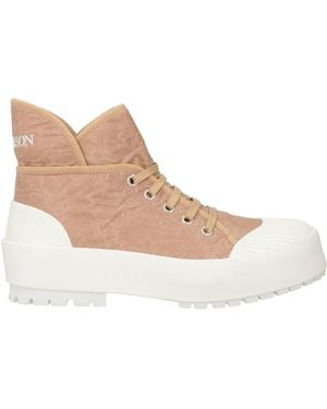 JW Anderson Camel Sneakers Textile Fibers - Natural