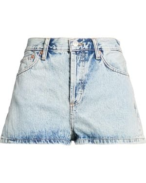 Wardrobe NYC Denim Shorts Cotton - Blue