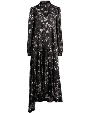 High Maxi Dresses - Black