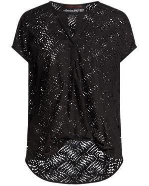Collection Privée Top Cotton - Black