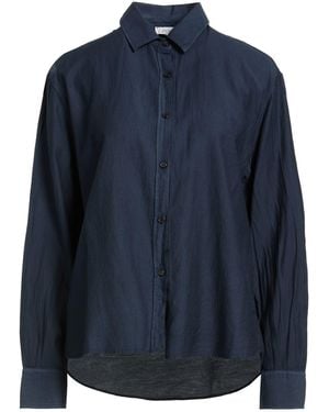 Crossley Shirt Cotton, Silk - Blue