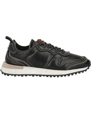 Buttero Sneakers Leather - Black