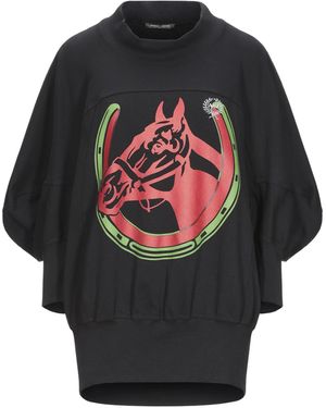 ANDREAS KRONTHALER x VIVIENNE WESTWOOD Sweatshirt Cotton, Elastane - Black