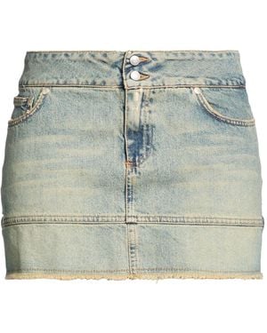RICHMOND Denim Skirt Cotton - Blue