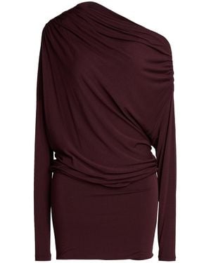 Pinko Mini Dress Modal, Elastane - Purple