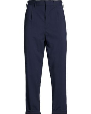 Grifoni Pants Virgin Wool, Elastane - Blue