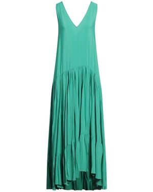 Jucca Maxi Dress Acetate, Silk - Green