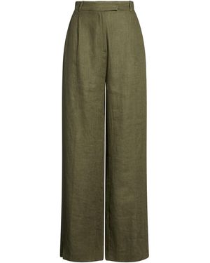In the mood for love Military Pants Linen - Green